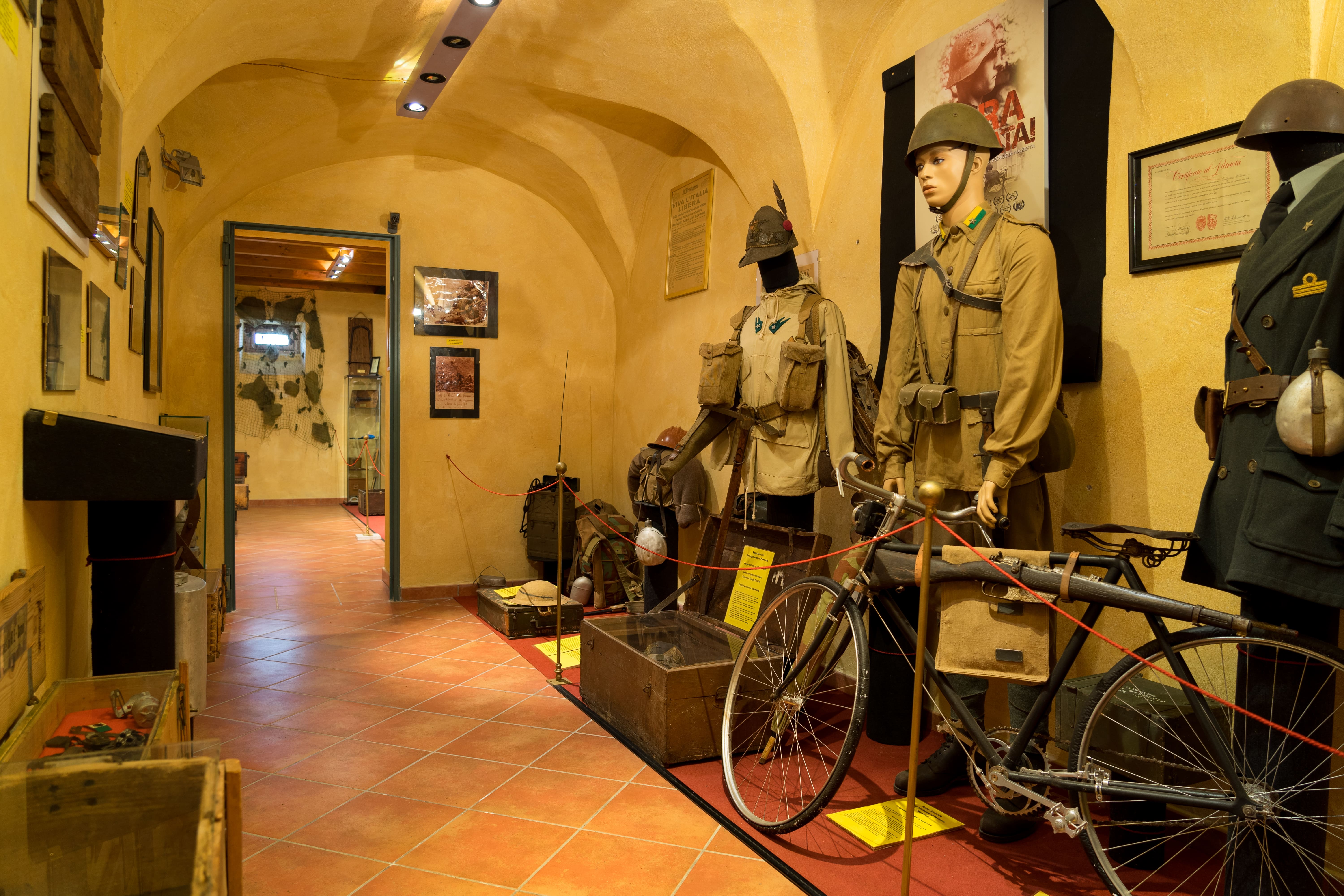 Museo Internazionale delle Guerre Mondiali a Rocchetta al Volturno